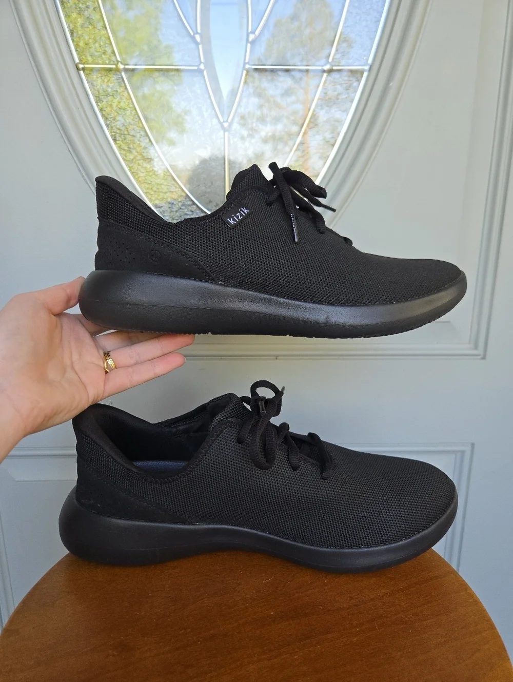KIZIK Madrid Eco Knit Sneaker Black